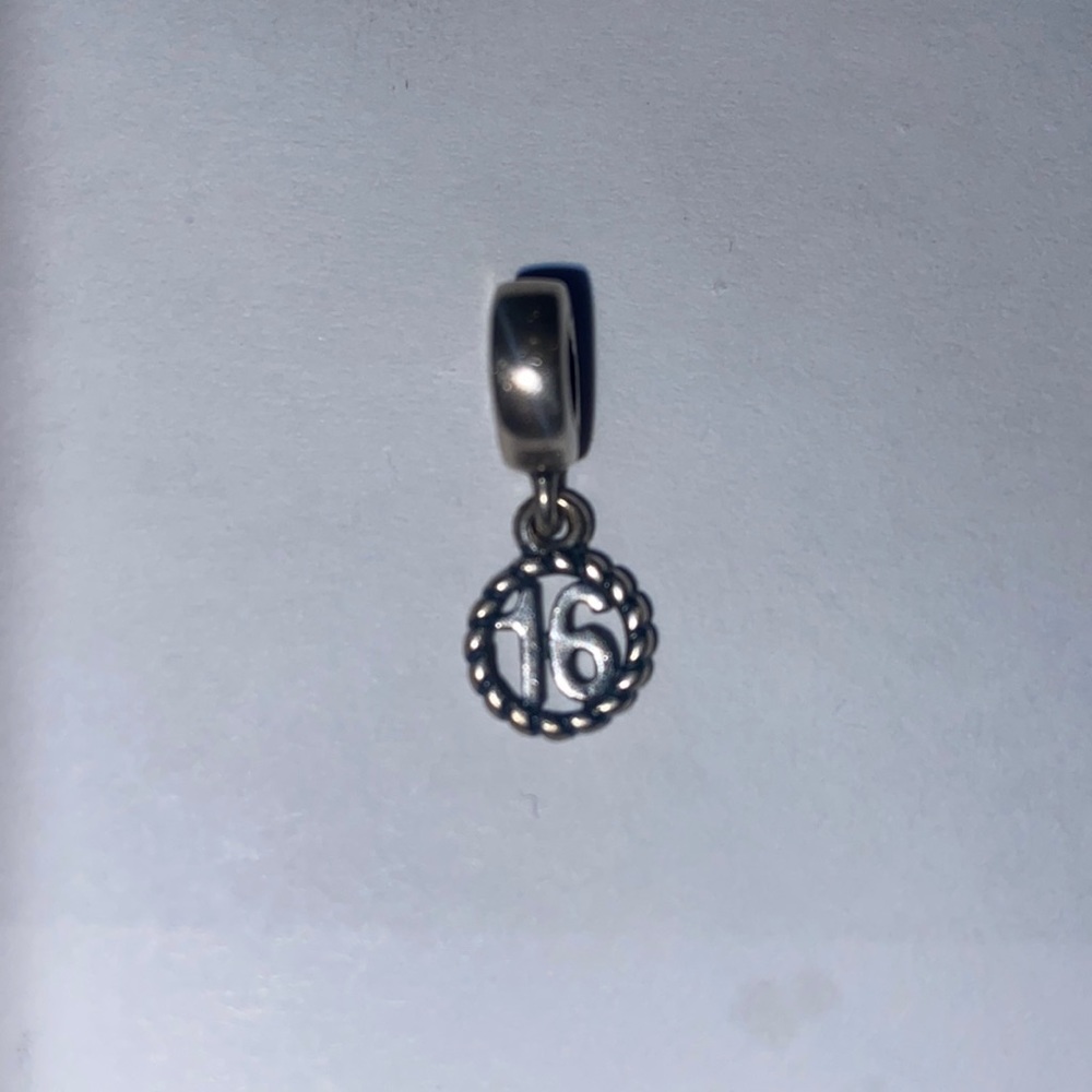 Pandora Sweet 16 Birthday Dangle Charm (retired!)